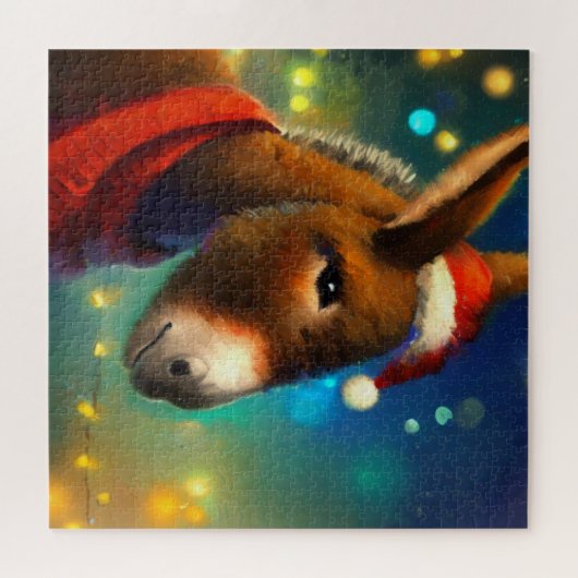 WeihnachtsDonkey (3) Puzzle (Horizontal)