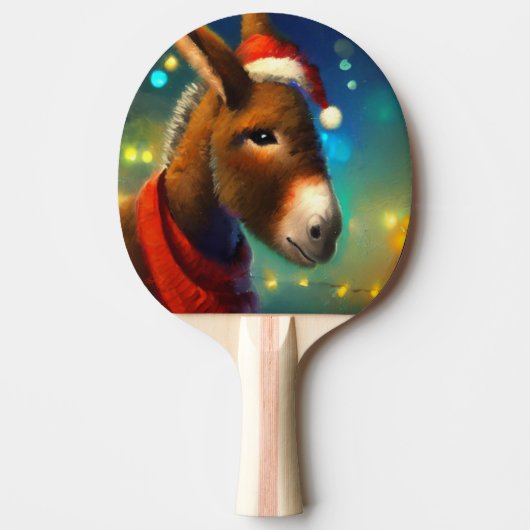 WeihnachtsDonkey (3) Tischtennis Schläger (Vorderseite)