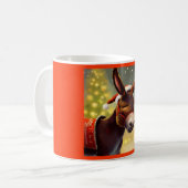 WeihnachtsDonkey 4 Kaffeetasse (Vorderseite Links)