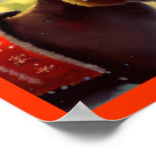 WeihnachtsDonkey 4 Poster (Ecke)