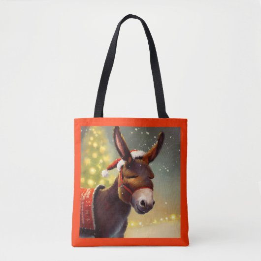 WeihnachtsDonkey 4 Tasche (Vorderseite)