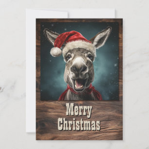 WeihnachtsDonkey Feiertagskarte