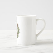 WeihnachtsDonkey Santa Bone China Tasse (Rechts)