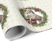 WeihnachtsDonkey-Wraath-Papier Geschenkpapier (Rolleneckpunkt)