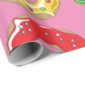 WeihnachtsDonuts Geschenkpapier (Rolleneckpunkt)
