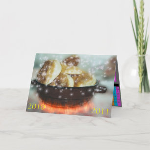 Weihnachtsdonuts, Kalender 2011 Feiertagskarte