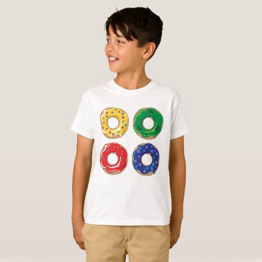 WeihnachtsDonuts T - Shirt (Vorne ganz)