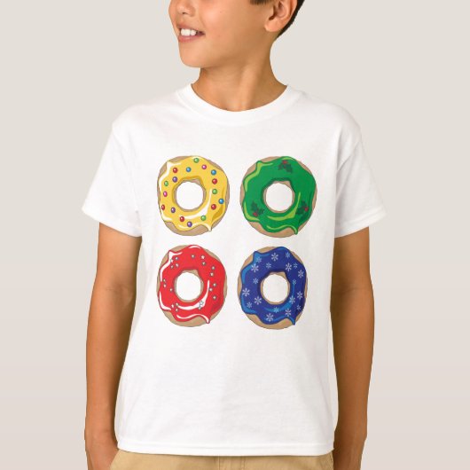 WeihnachtsDonuts T - Shirt (Vorderseite)