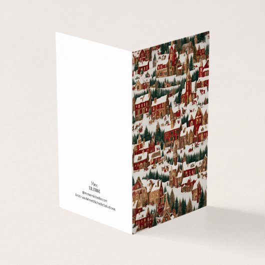 Weihnachtsdorf (Vorderseite)