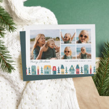 Weihnachtsdorf | 5 FotoCollage