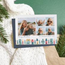 Weihnachtsdorf | 5 FotoCollage