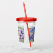 Weihnachtsdorf Acryltrinkbecher (Links)