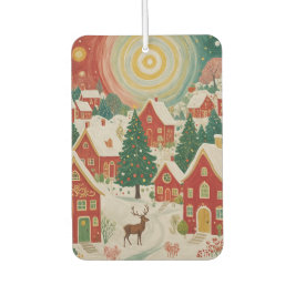 Weihnachtsdorf Autolufterfrischer