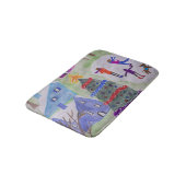 Weihnachtsdorf Badematte (Schrägansicht)