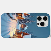 Weihnachtsdorf Case-Mate iPhone Hülle (Rückseite (Horizontal))