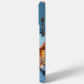 Weihnachtsdorf Case-Mate iPhone Hülle (Rückseite / Links)