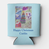 Weihnachtsdorf Dosenkühler (Vorderseite)