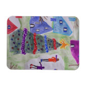 Weihnachtsdorf flexibel magnet (Horizontal)