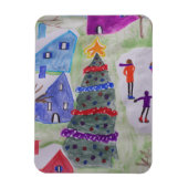 Weihnachtsdorf flexibel magnet (Vertikal)