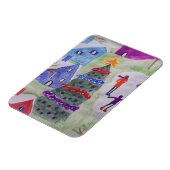 Weihnachtsdorf flexibel magnet (Linke Seite)