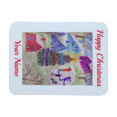 Weihnachtsdorf Flexible Magnet (Horizontal)