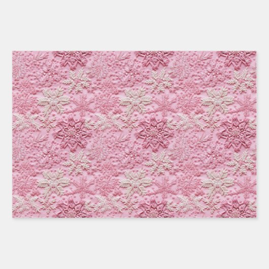 Weihnachtsdorf Geschenkpapier Set (Vorderseite 3)