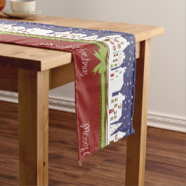 Weihnachtsdorf Großer Tischläufer