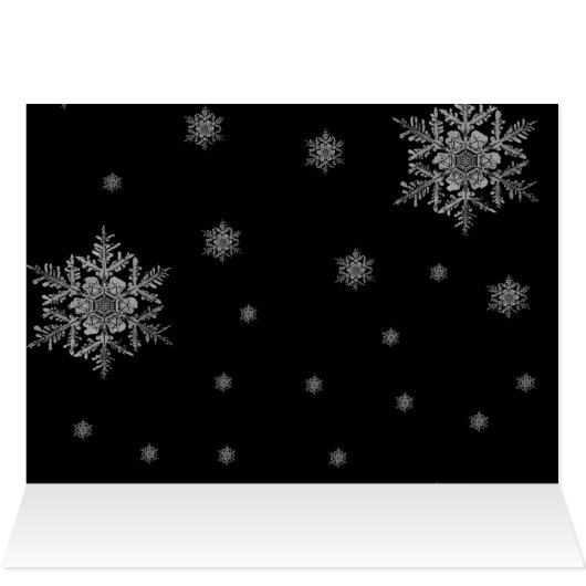 Weihnachtsdorf-Grußkarte (Innenansicht Horizontal (Oben))