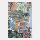 Weihnachtsdorf Handtuch (Vertikal)
