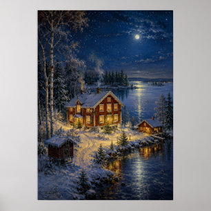 Weihnachtsdorf III - Seeheim Poster