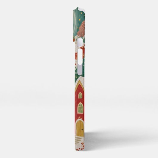 Weihnachtsdorf iPhone Hülle (Linke Seite)