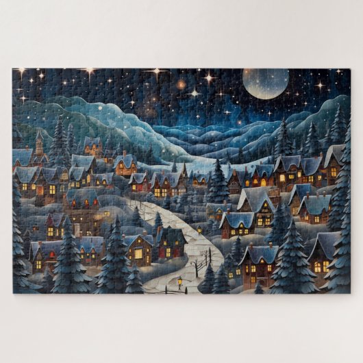 Weihnachtsdorf Jigsaw Puzzle (Horizontal)