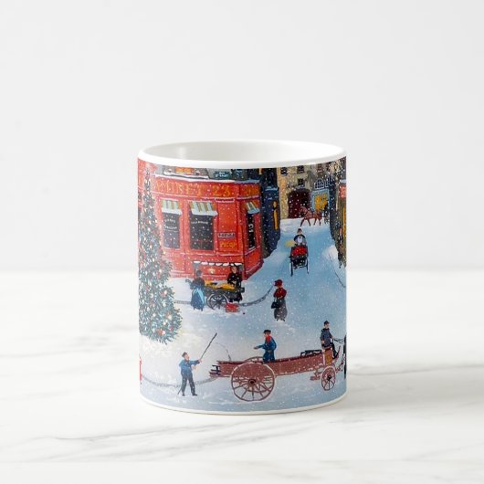 Weihnachtsdorf Kaffeetasse (Mittel)