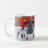 Weihnachtsdorf Kaffeetasse (Links)