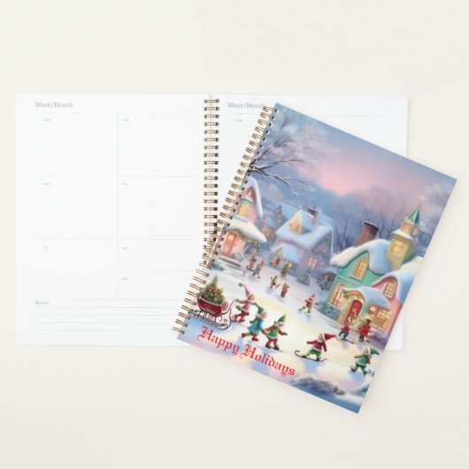 Weihnachtsdorf-Kalender Planer (Anzeige)