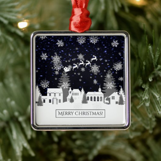 Weihnachtsdorf Keramik Ornament (Baum)