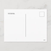 Weihnachtsdorf Kirche Feiertagspostkarte (Rückseite)