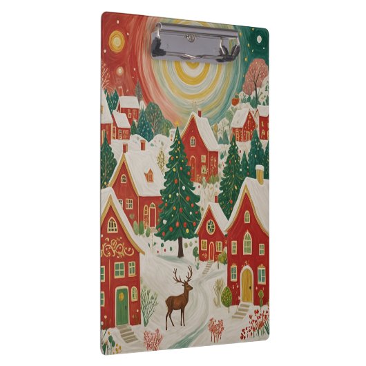 Weihnachtsdorf Klemmbrett (Rechts)