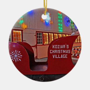 Weihnachtsdorf Kozier Keramik Ornament