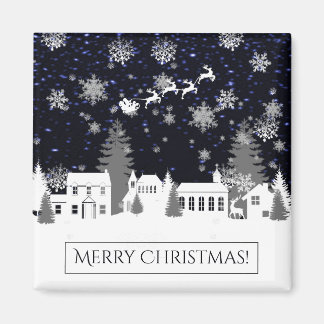 Weihnachtsdorf Magnet