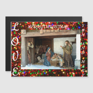 Weihnachtsdorf Magnetkarte
