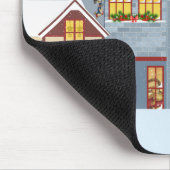 Weihnachtsdorf Maus Pad Mousepad (Ecke)
