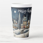 Weihnachtsdorf Milchtasse (Vorderseite)