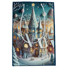 Weihnachtsdorf Mittlere Geschenktüte