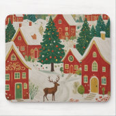 Weihnachtsdorf Mousepad (Vorne)