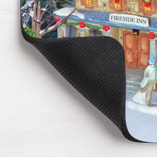 Weihnachtsdorf Mousepad (Ecke)