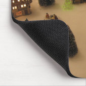Weihnachtsdorf Mousepad (Ecke)