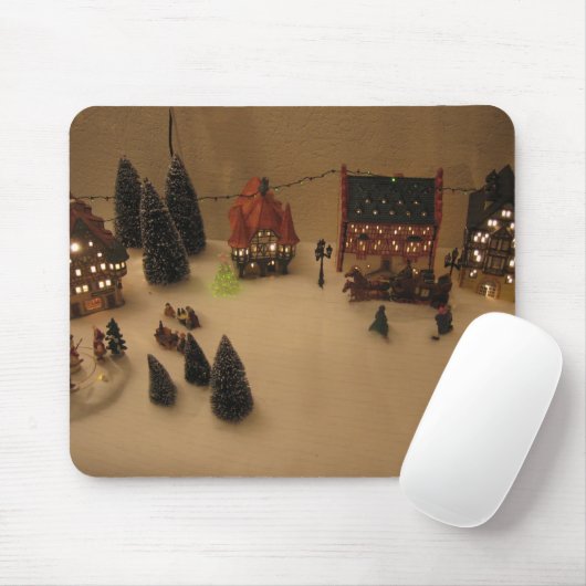 Weihnachtsdorf Mousepad (Mit Mouse)