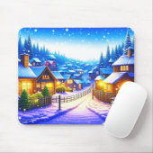 Weihnachtsdorf Mousepad (Mit Mouse)
