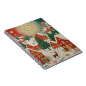 Weihnachtsdorf Notizblock (Rechte Seite)